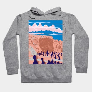 Hoodoos in Goblin Valley State Park Emery County Utah USA WPA Art Poster Hoodie